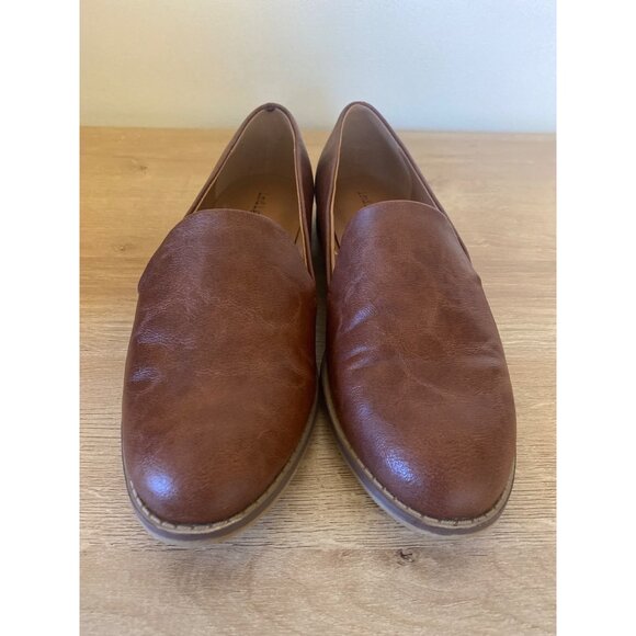 Indigo Rd. Women’s Brown Faux Leather Loafers Size 7.5 - Picture 2 of 8